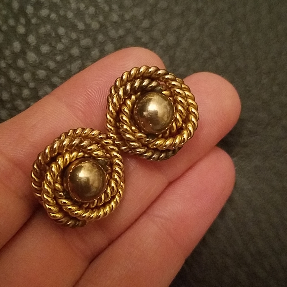 VTG Harry S. Bick screw-back earrings